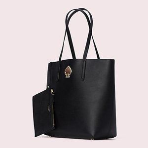Kate Spade Suzy Large North South Tote w/Zip Pouch
